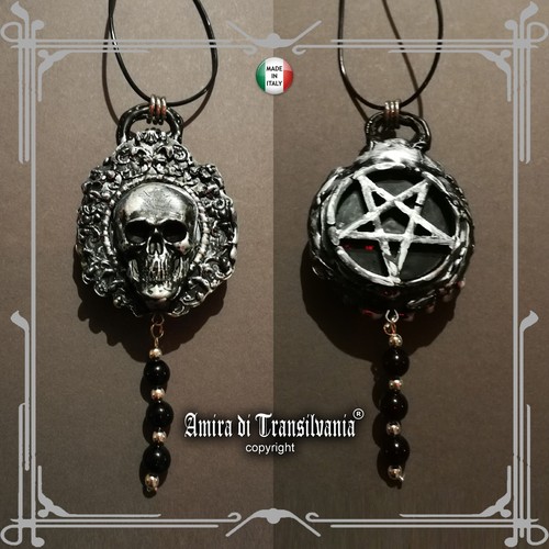 Totenkopf symbol pentagramm - totenkopf,