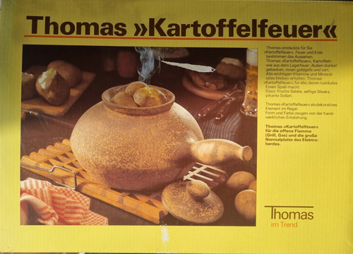 Tontopf kartoffelkocher - tontopf,