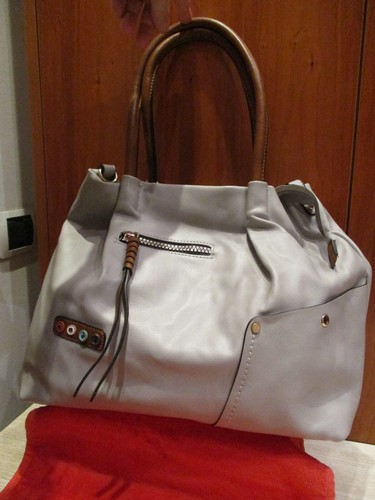 Kunstleder schultertasche - kunstleder,
